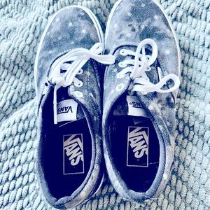 Vans Doheny Distressed Tie-Dye/Polka Dot Sneakers